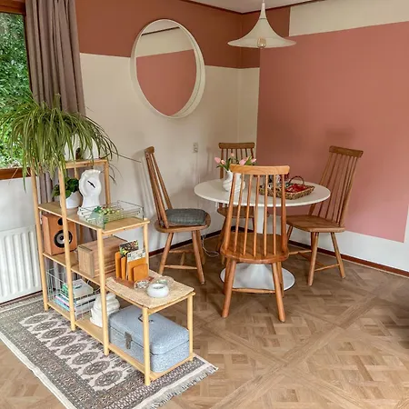 Boshuisjes Veluwe Olijfje Met Omheinde Tuin * Putten