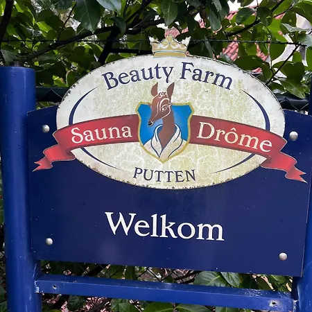 Alpesi faház Boshuisjes Veluwe Olijfje Met Omheinde Tuin *