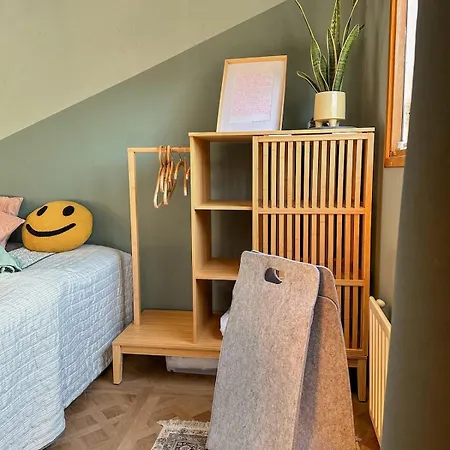 Boshuisjes Veluwe Olijfje Met Omheinde Tuin シャレー