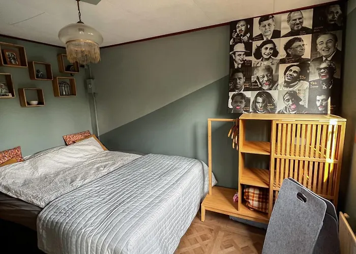 Boshuisjes Veluwe Olijfje Met Omheinde Tuin Domek alpejski