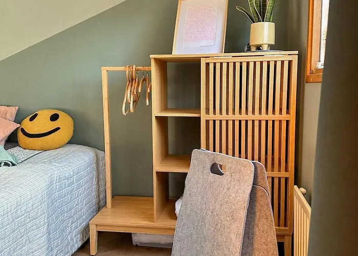 Boshuisjes Veluwe Olijfje Met Omheinde Tuin Domek alpejski